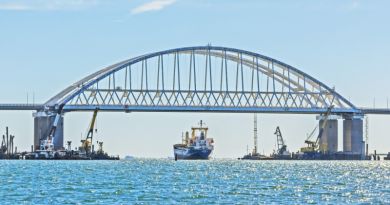 Морская прогулка к Крымскому мосту из Керчи